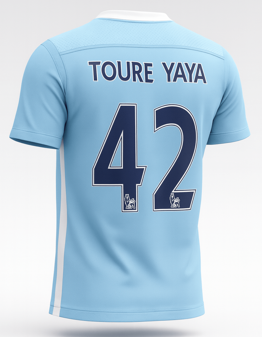 2011–12 Manchester City Home Yaya Toure #42 (New) - Size XXL
