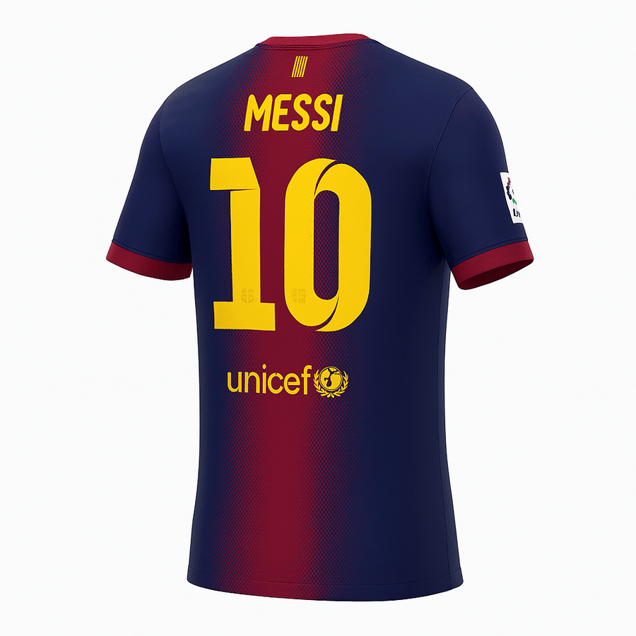 2012–13 Barcelona Home Messi #10 (New) - Size XL