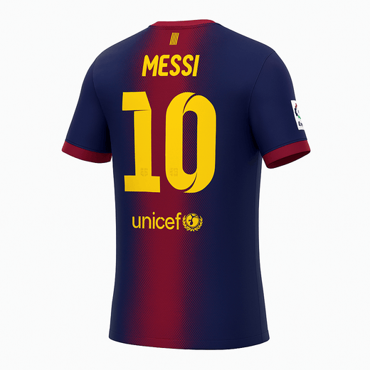 2012–13 Barcelona Home Messi #10 (New) - Size L
