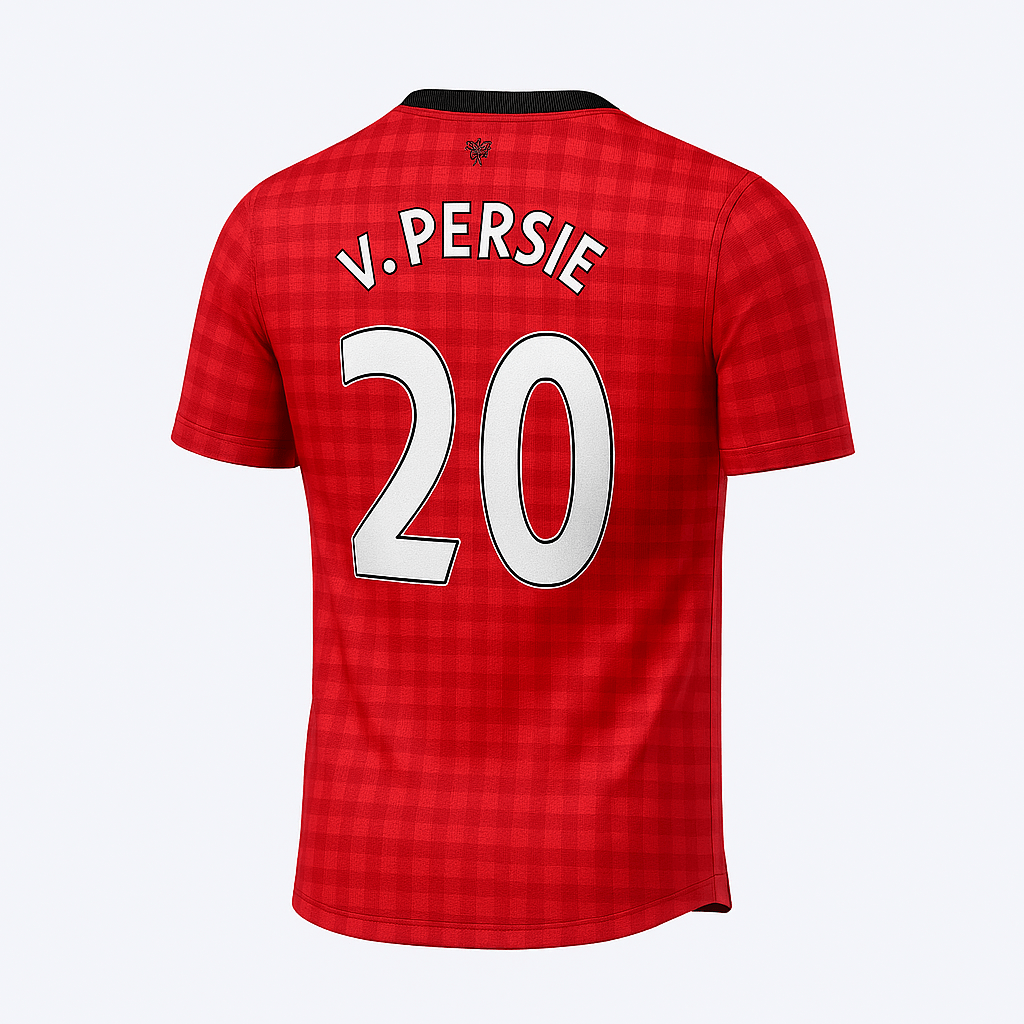 2012–13 Manchester United Home V.Persie #20 (New) - Size L