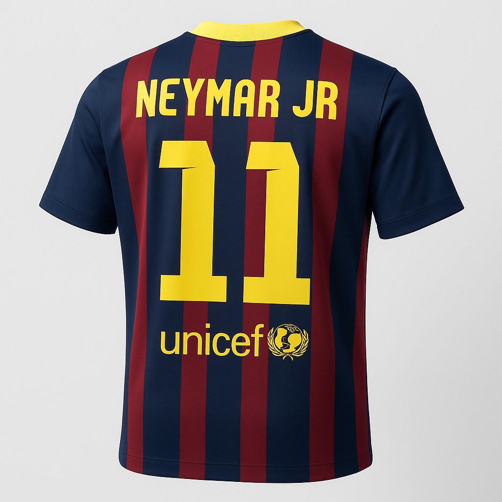 2013–14 Barcelona Home Neymar Jr #11 (New) - Size XXL