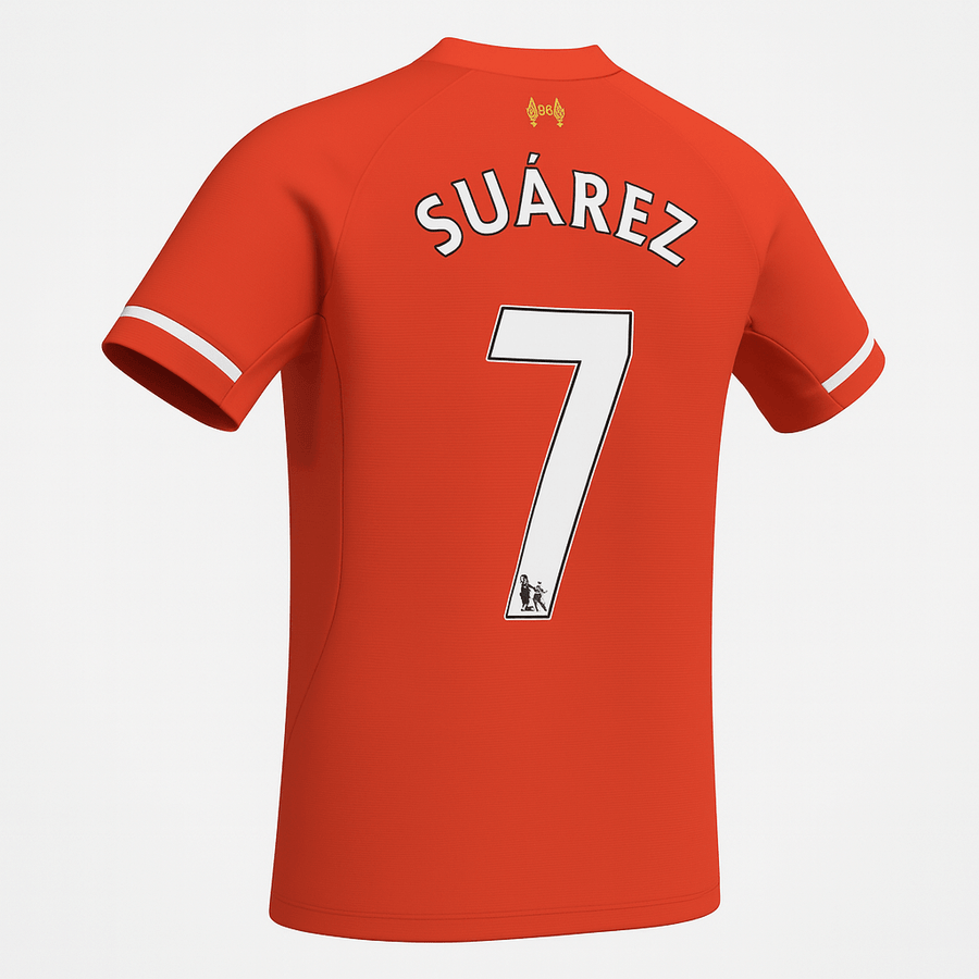 2013–14 Liverpool Home Suarez #7 (New) - Size XXL