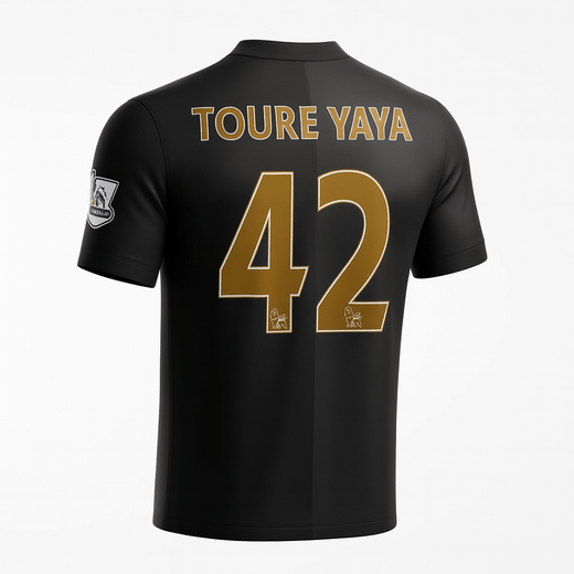 2013–14 Manchester City Away Yaya Toure #42 (New) - Size S