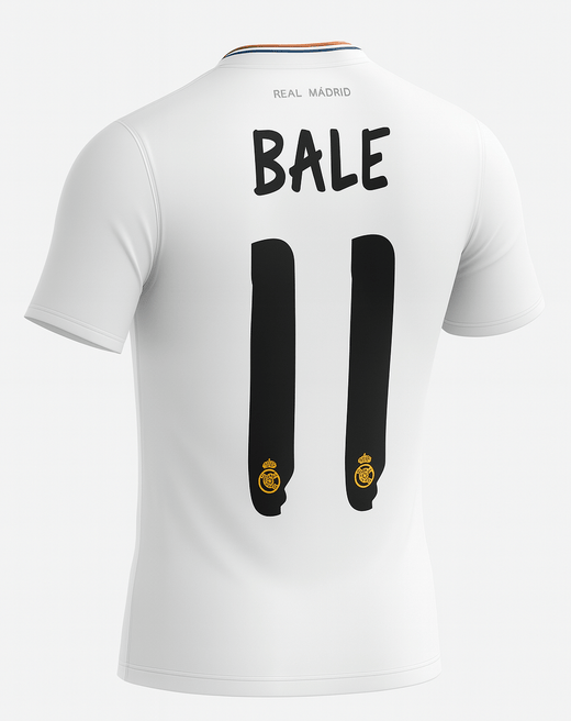 2013–14 Real Madrid Home Bale #11 (New) - Size L