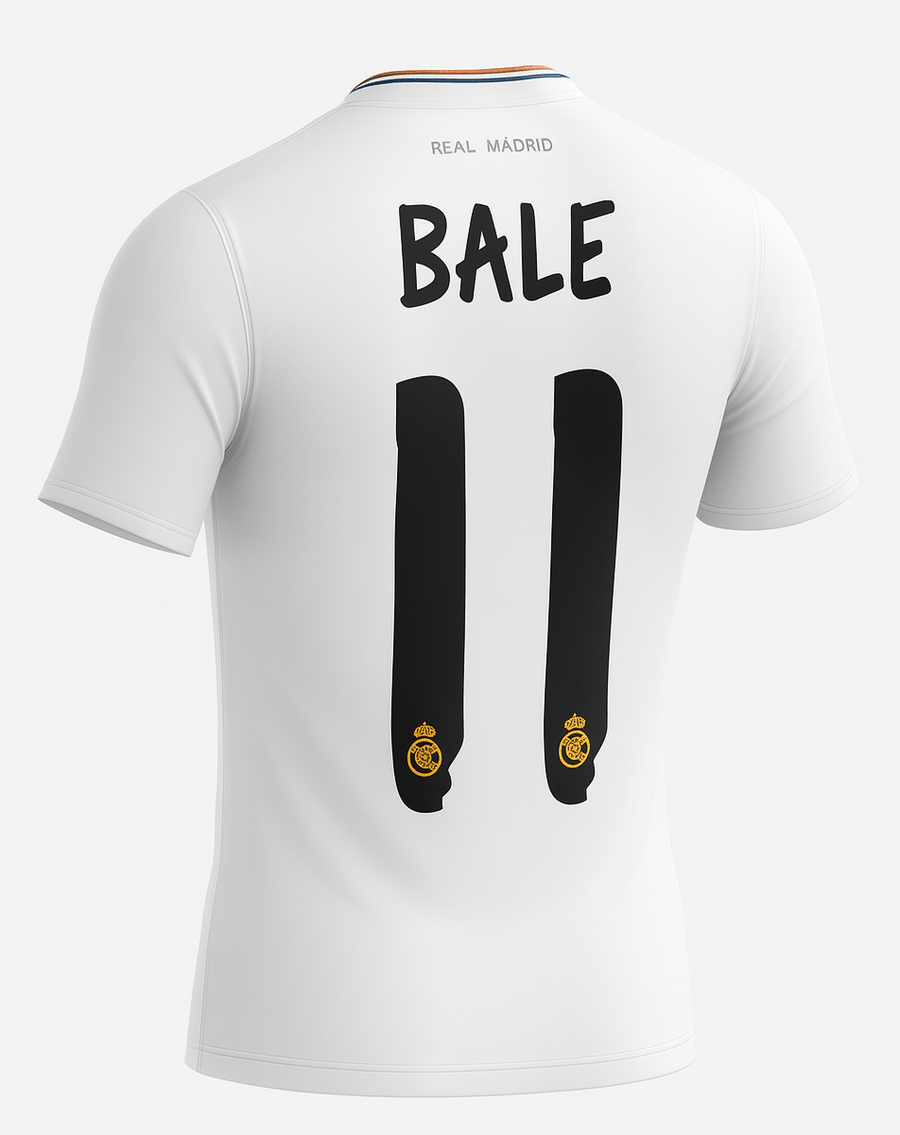 2013–14 Real Madrid Home Bale #11 (New) - Size M