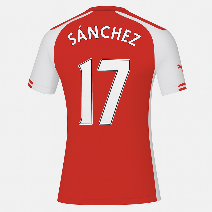 2014–15 Arsenal Home Alexis #17 (New) - Size L