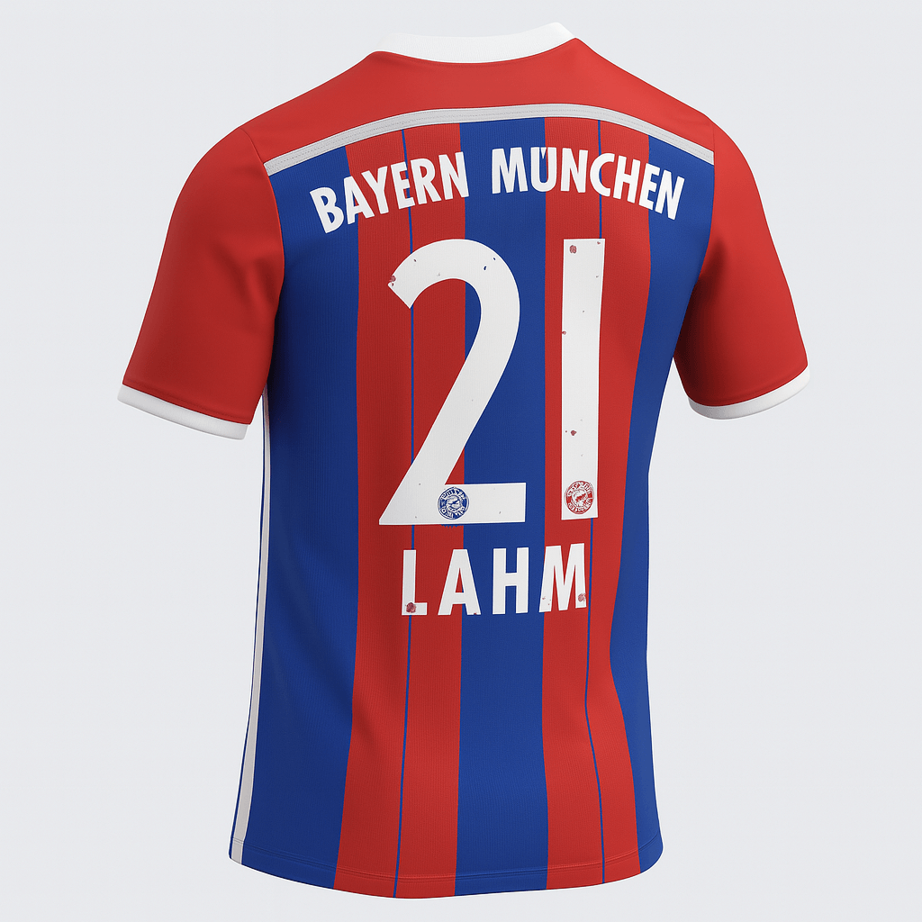 2014–15 Bayern Munich Home Lahm #21 (New) - Size XS