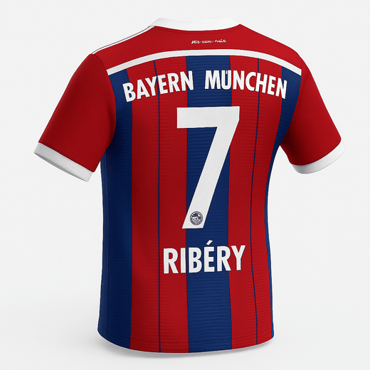 2014–15 Bayern Munich Home Ribery #7 (New) - Size XS