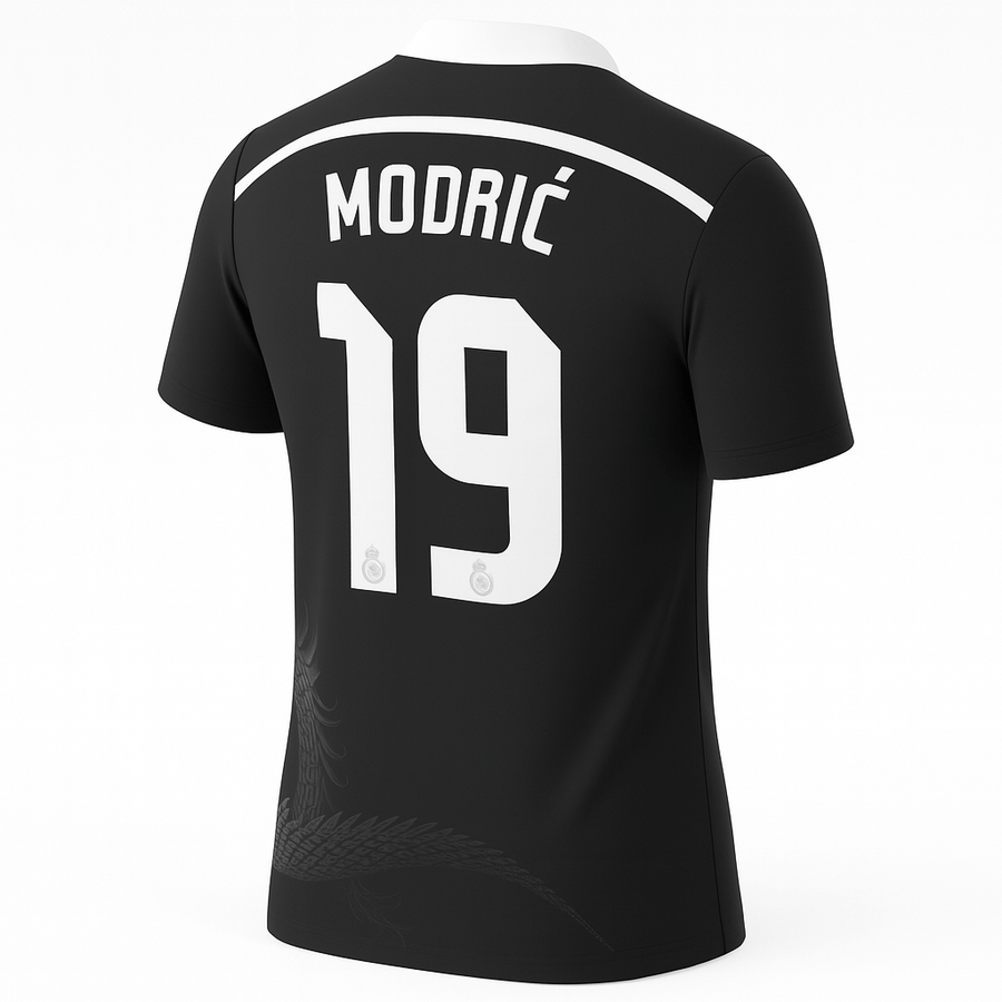 2014–15 Real Madrid Third Modric #19 (New) - Size XL