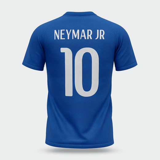 2014 Brazil Away Neymar Jr #10 (New) - Size L