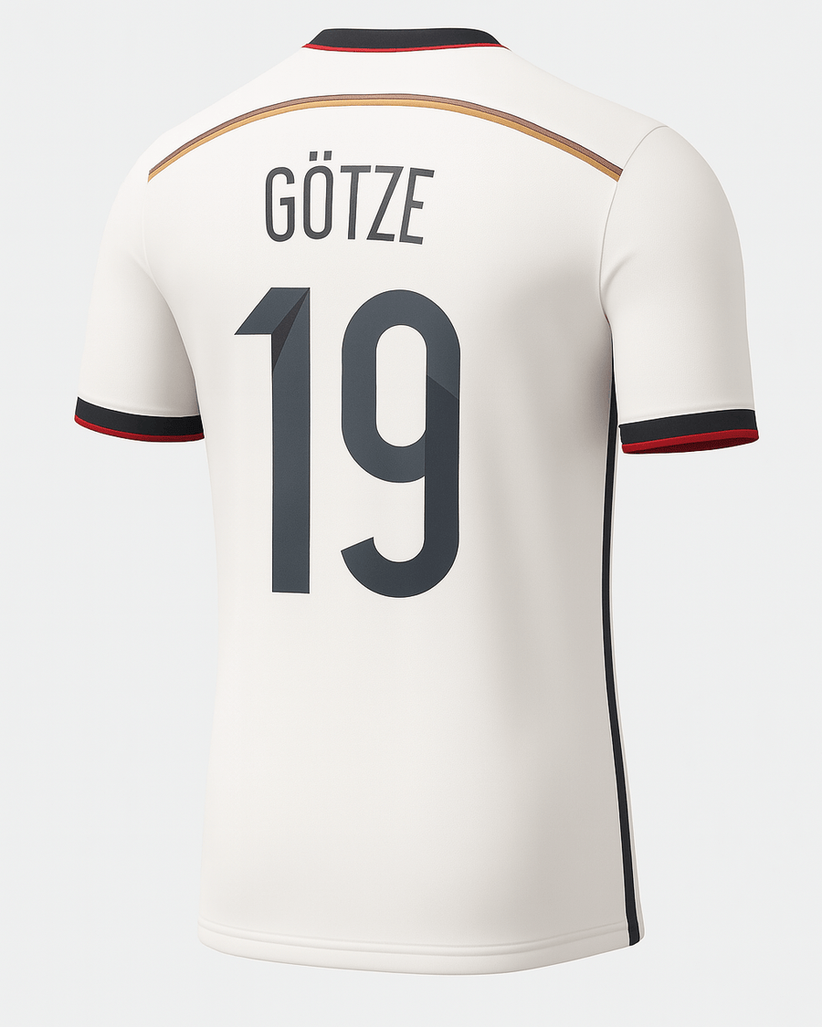 2014 Germany Home Getze #19 (New) - Size XL
