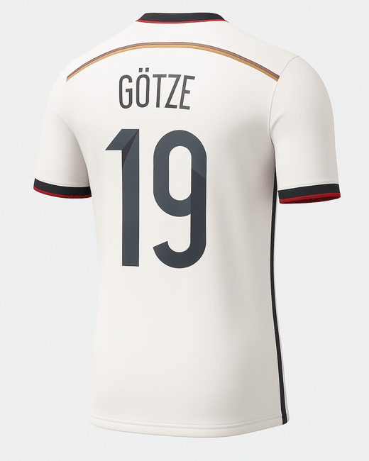 2014 Germany Home Getze #19 (New) - Size XS