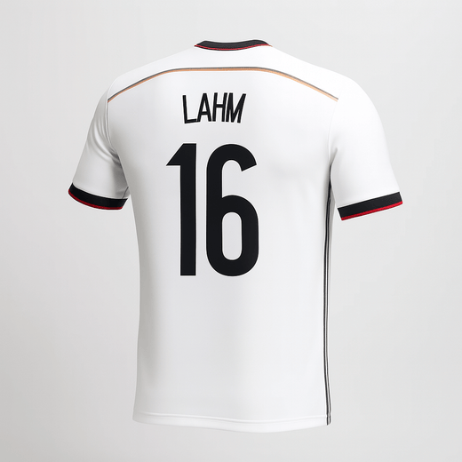 2014 Germany Home Lahm #16 (New) - Size XXL