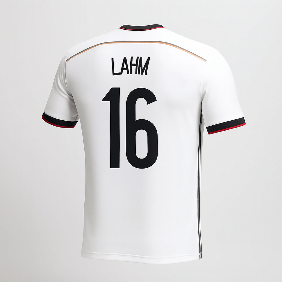 2014 Germany Home Lahm #16 (New) - Size XS