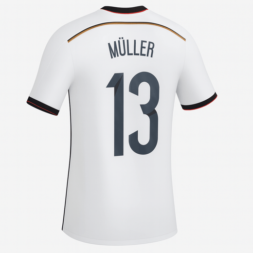 2014 Germany Home Muller #13 (New) - Size M