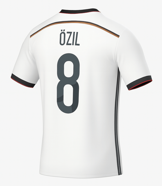 2014 Germany Home Ozil #8 (New) - Size L