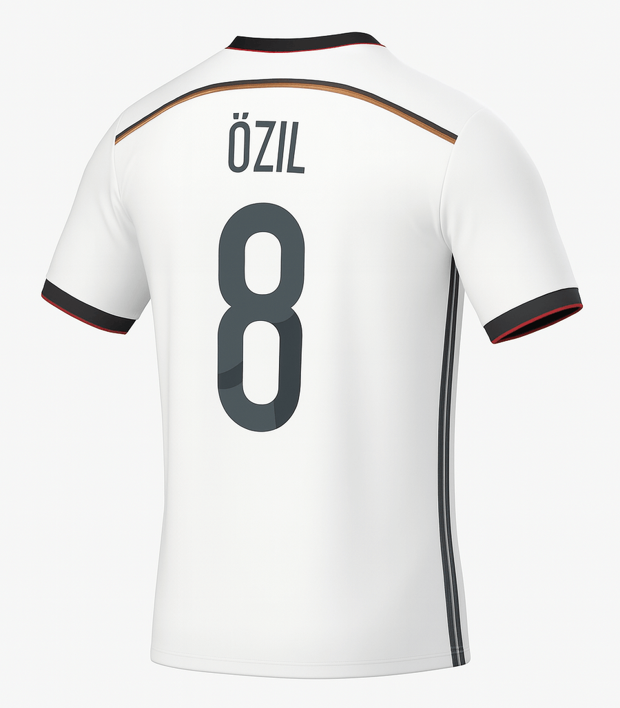 2014 Germany Home Ozil #8 (New) - Size L