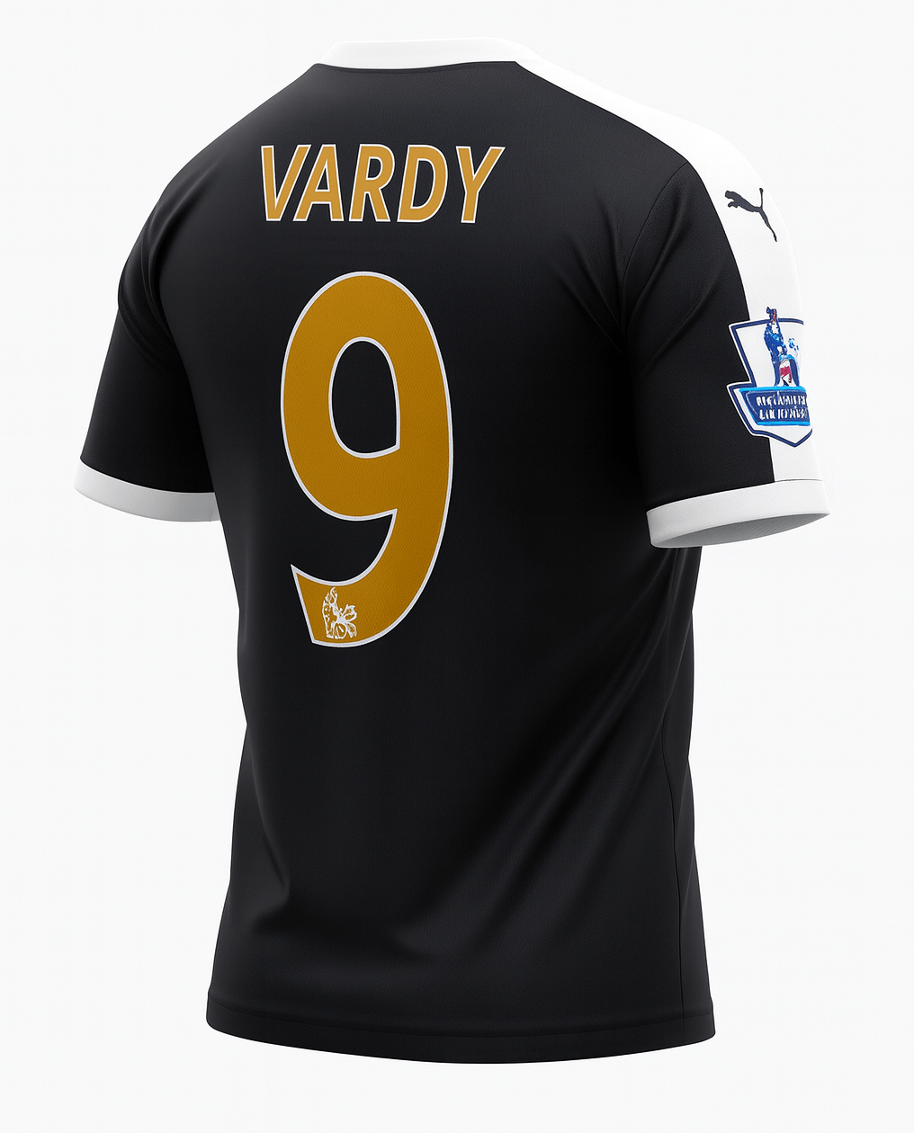 2015–16 Leicester Away Vardy #9 (New) - Size M