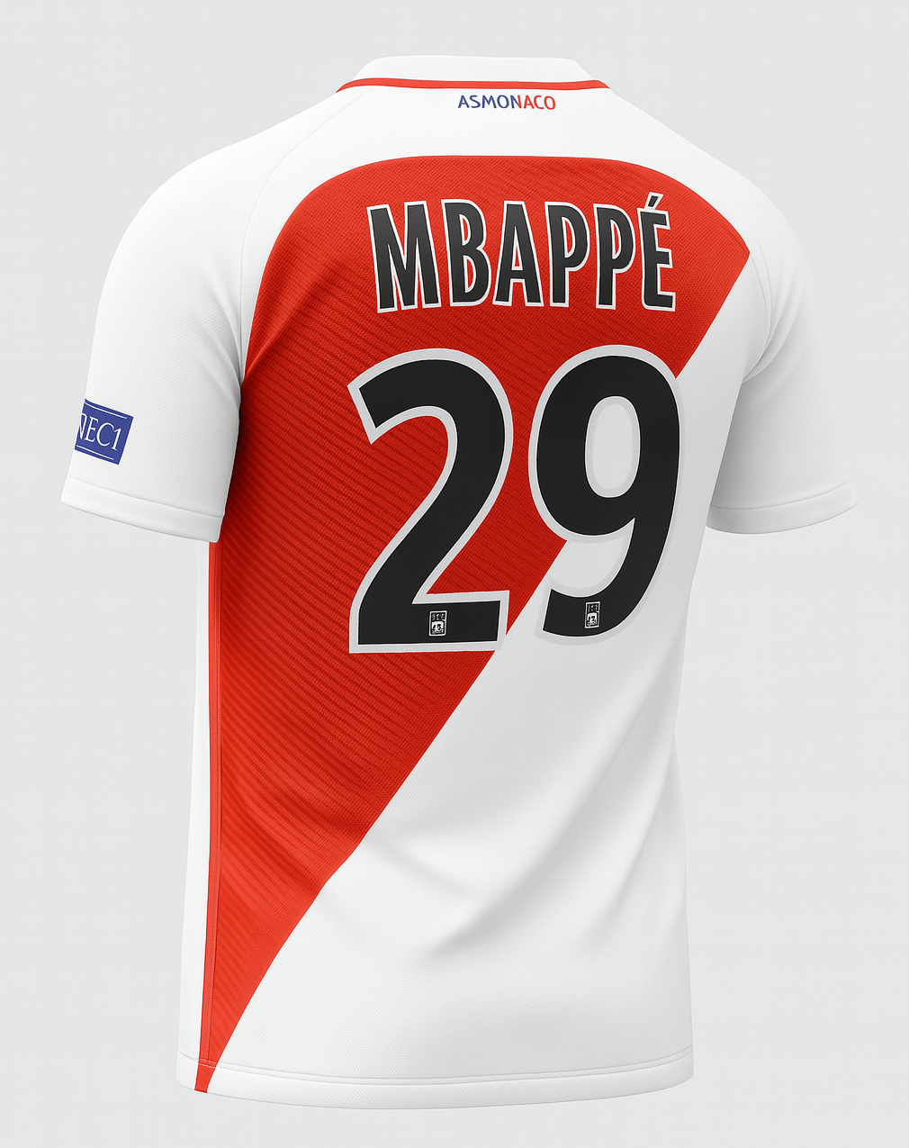 2016–17 Monaco Home Mbappe #29 (New) - Size XS
