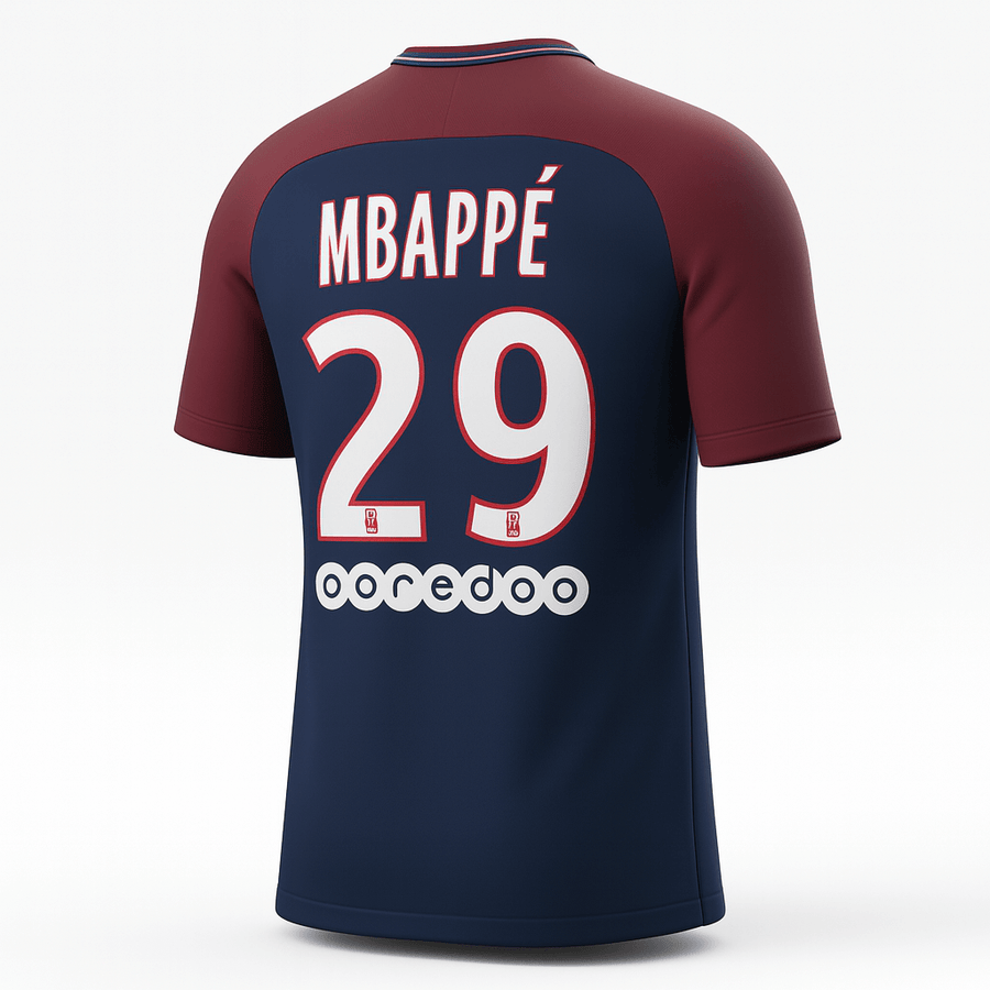 2017–18 Paris Saint-Germain Home Mbappe #29 (New) - Size S