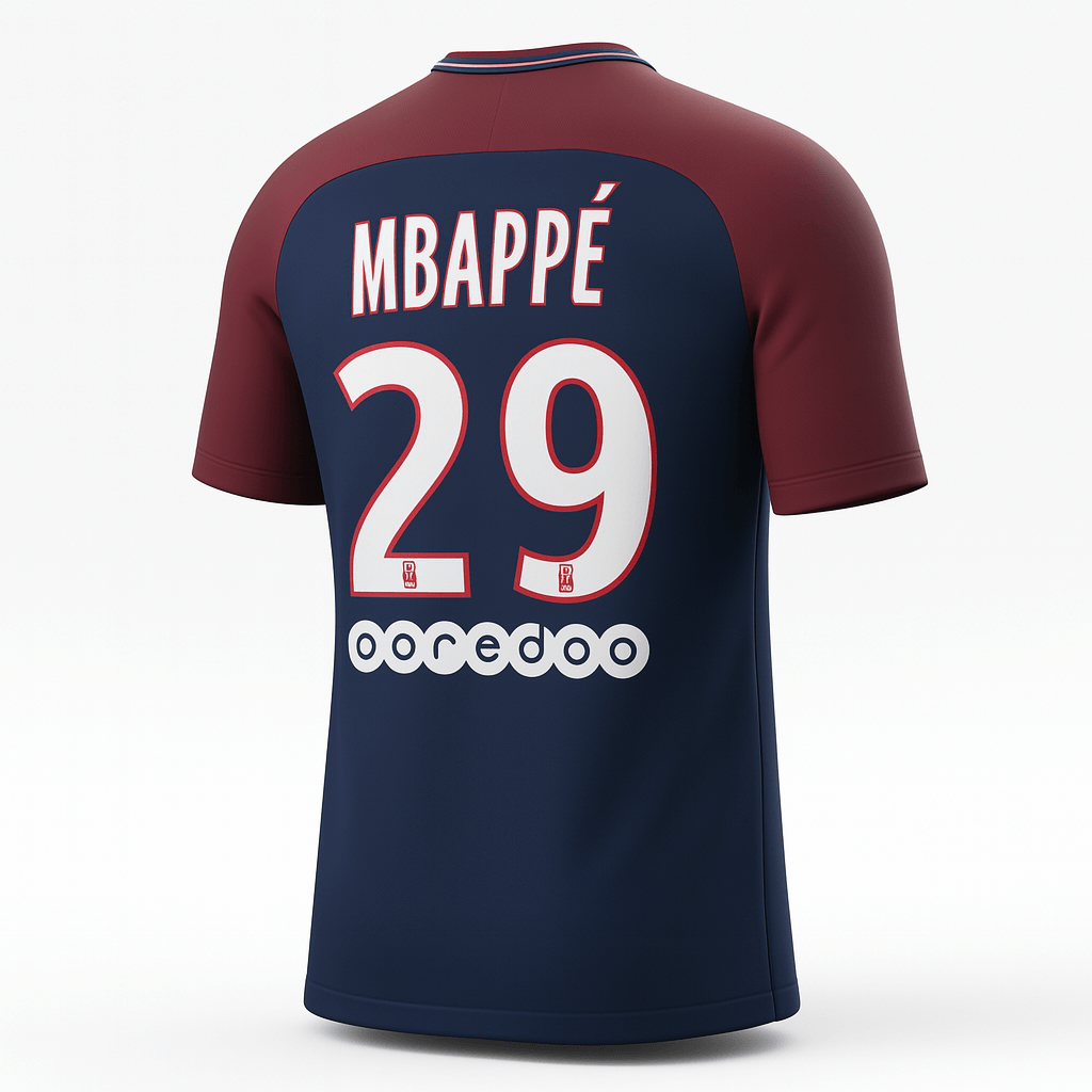 2017–18 Paris Saint-Germain Home Mbappe #29 (New) - Size XS