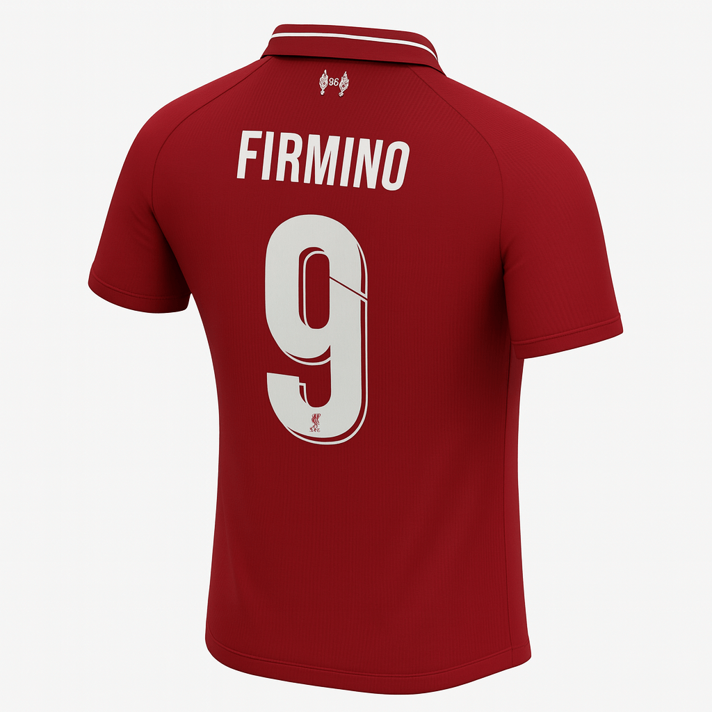 2018–19 Liverpool Home Firmino #9 (New) - Size XL