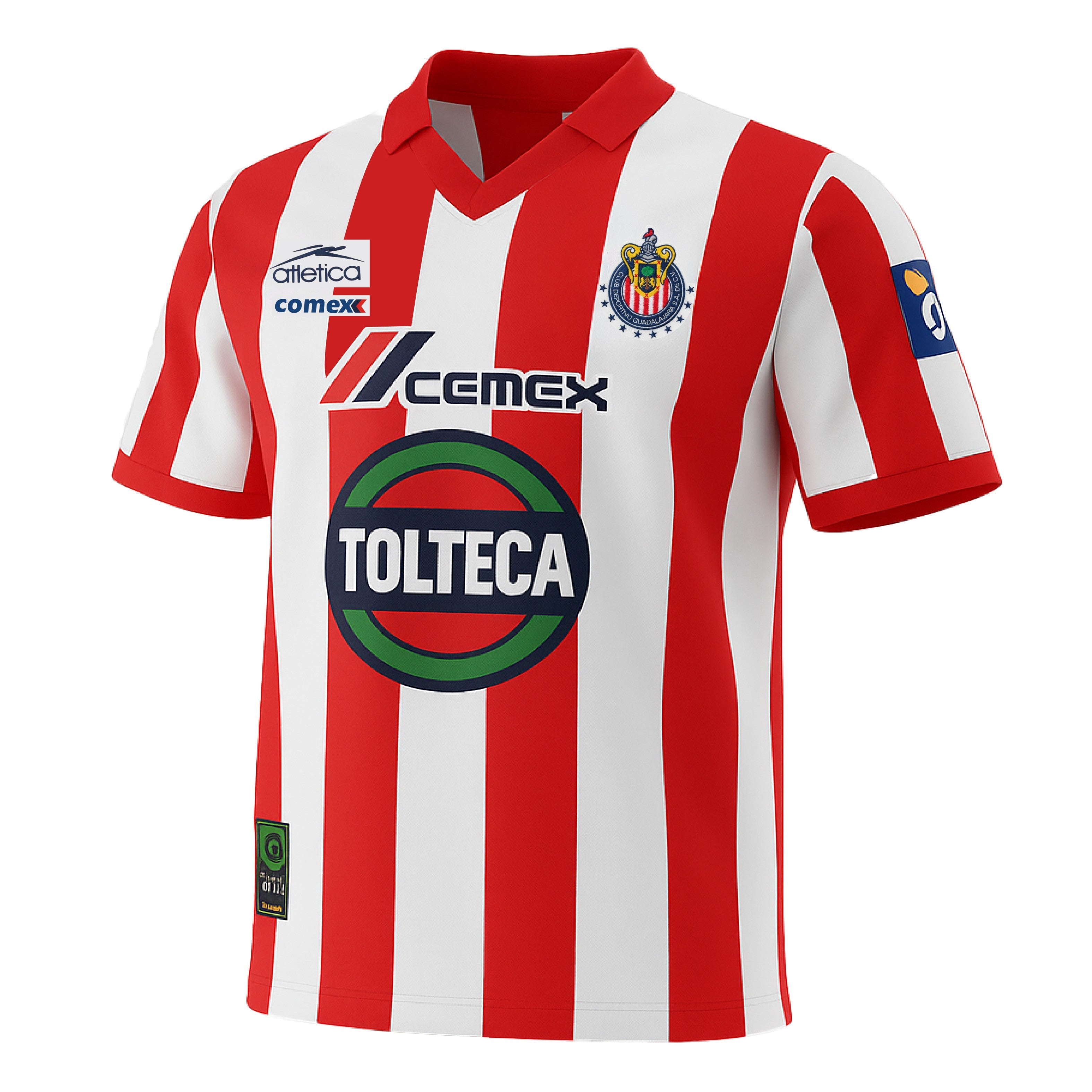 Chivas 2001-2002 Home (Feels Like New) - Size XL