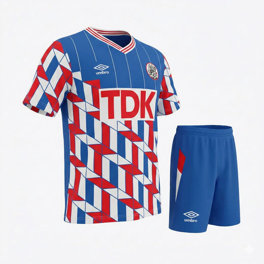 Ajax Away 1989/1990 Kids Kit (Very Good Condition) - Size 18