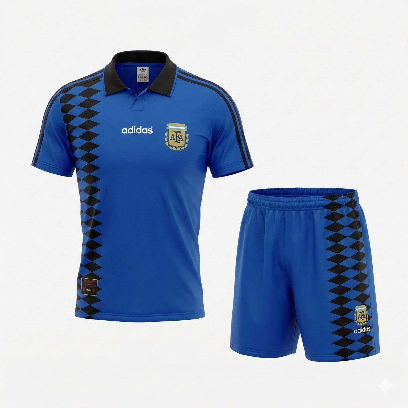 Argentina Away 1994 Kids Kit (Feels Like New) - Size 24