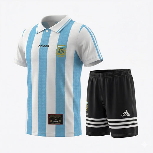 Argentina Home 1994 Kids Kit (Feels Like New) - Size 22