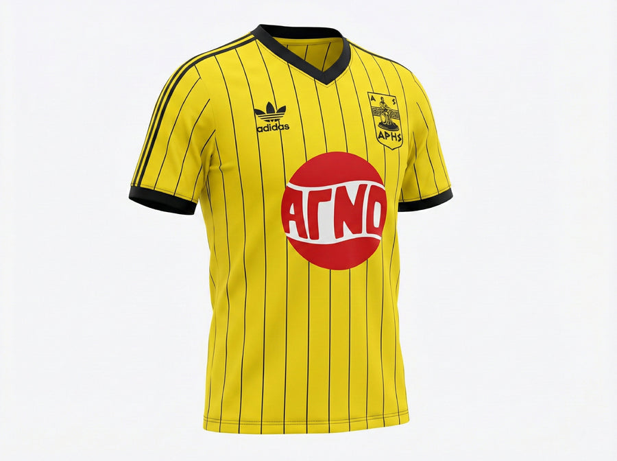 Aris Thessaloniki 1983-1984 Home (Very Good Condition) - Size XXL
