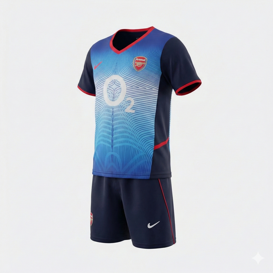 Arsenal Away 2002/2003 Kids Kit (Feels Like New) - Size 16