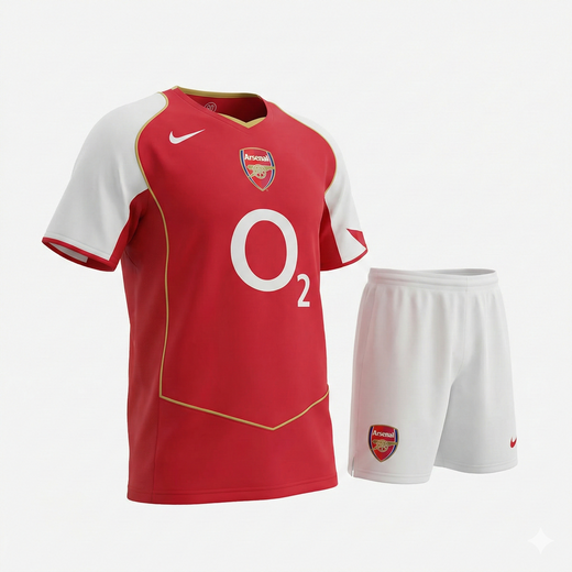 Arsenal Home 2004/2005 Kids Kit (Feels Like New) - Size 18
