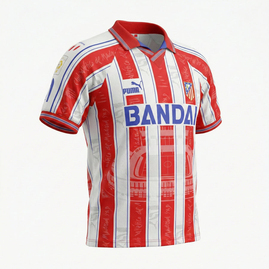 Atlético Madrid 1996-1997 Home (Feels Like New) - Size M