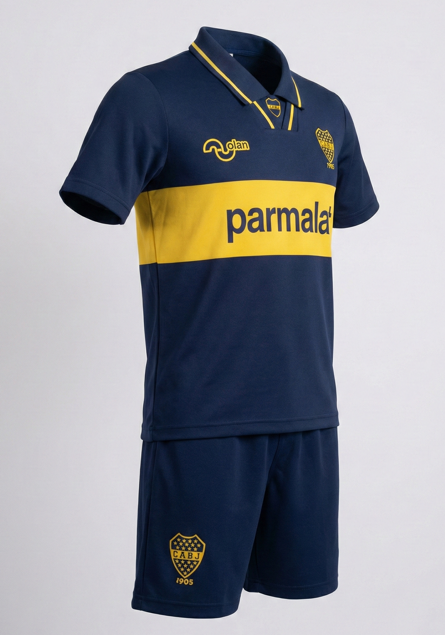 Boca Juniors Home 1993/1995 Kids Kit (Feels Like New) - Size 18