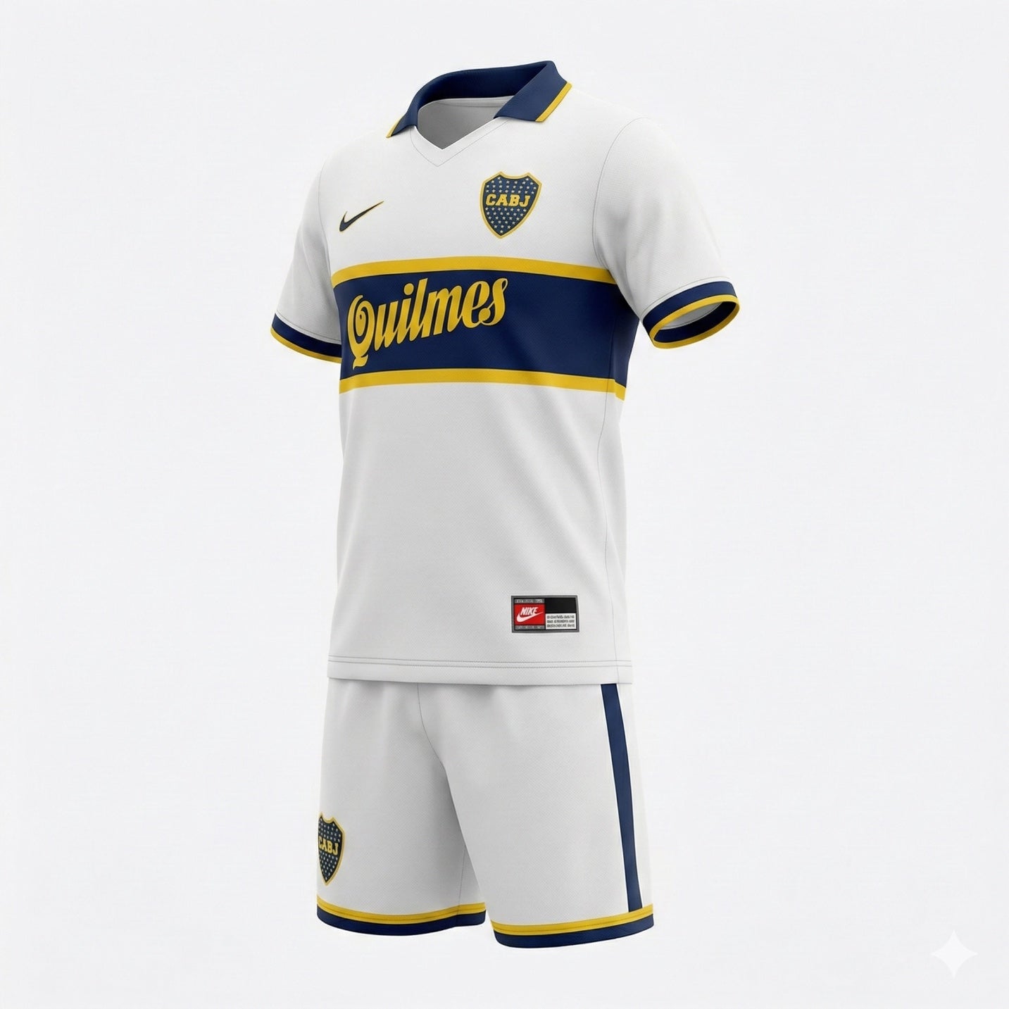 Boca Juniors Away 1996/1997 Kids Kit (Feels Like New) - Size 20