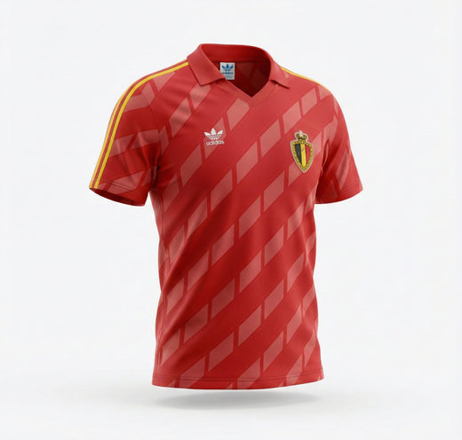 Belgium 1985-1986 Home (Very Good Condition) - Size L