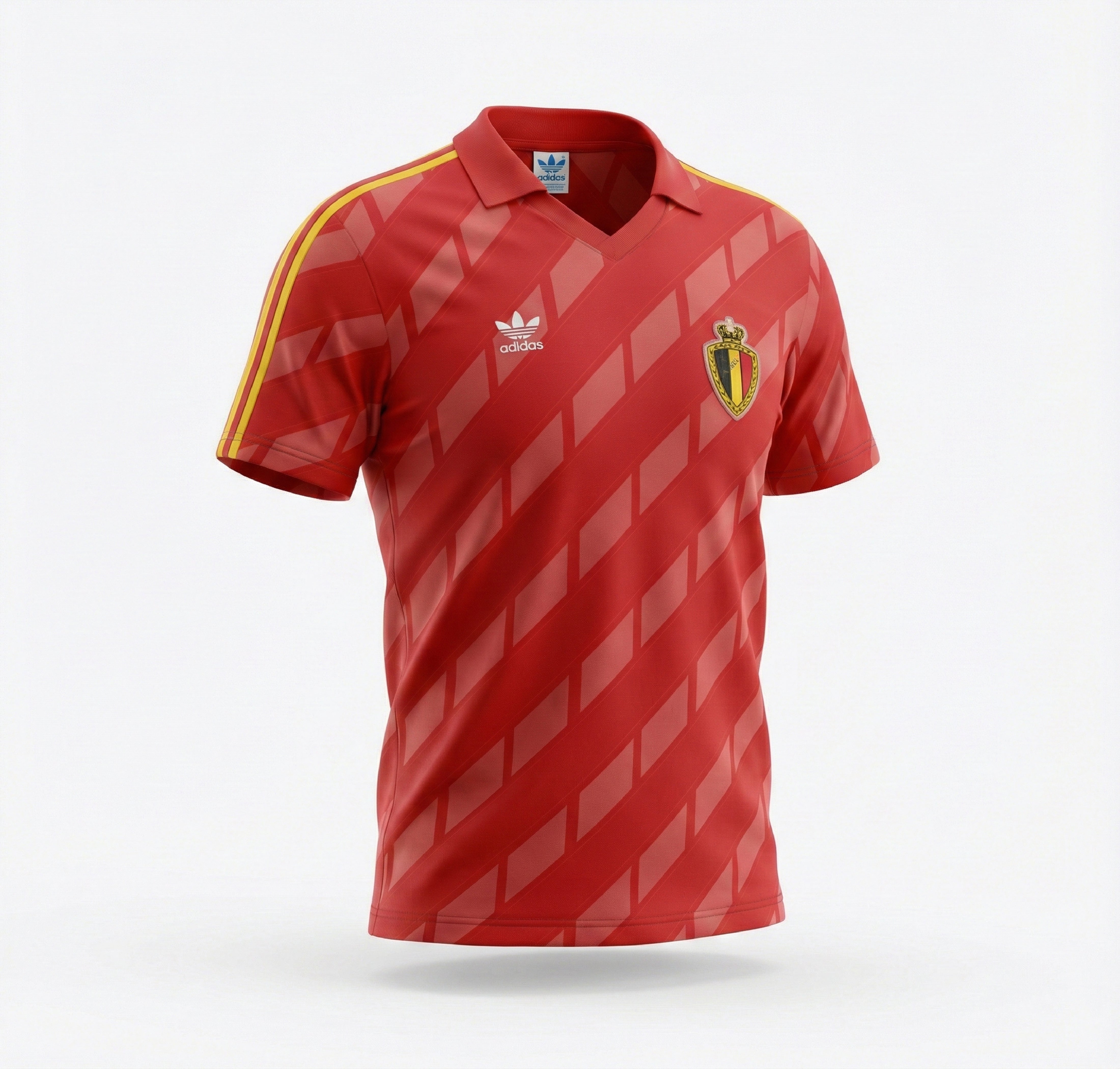 Belgium 1986 Home (Very Good Condition) - Size L