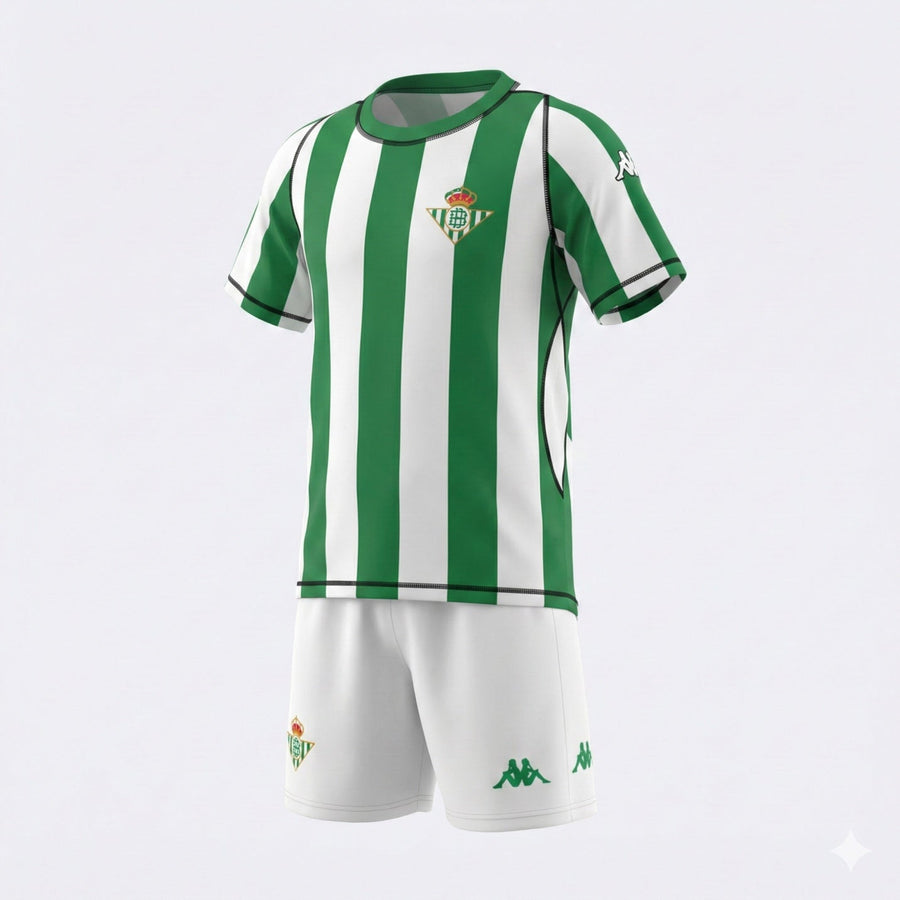 Real Betis Home 2003/2004 Kids Kit (Feels Like New) - Size 16