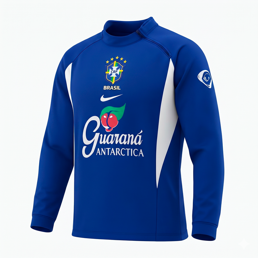 Brazil 2002 Away Hoodie - Size M