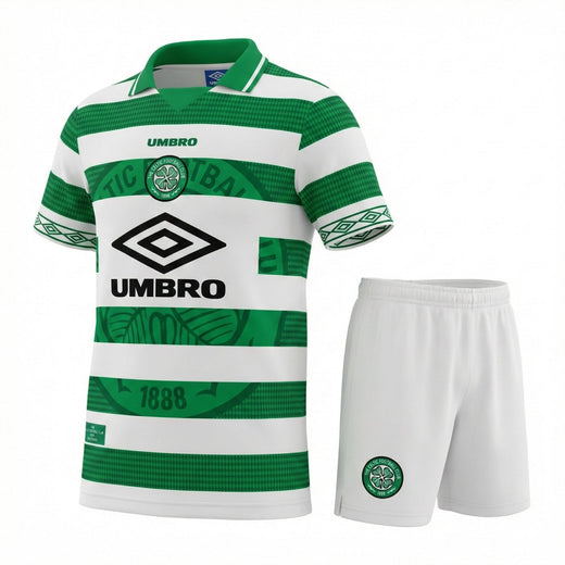 Celtic Home 1997/1999 Kids Kit (Feels Like New) - Size 20