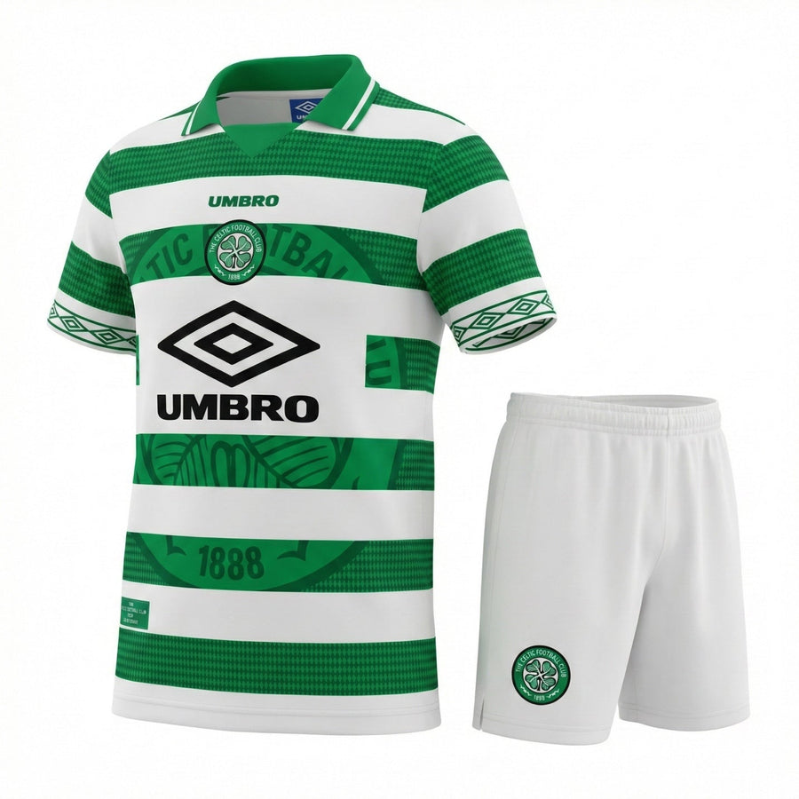 Celtic Home 1997/1999 Kids Kit (Feels Like New) - Size 20