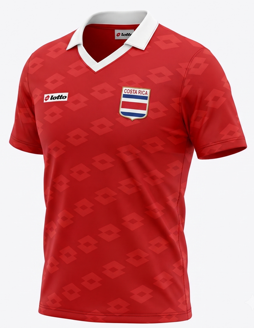 Costa Rica Home 1990 (Feels Like New) - Size M