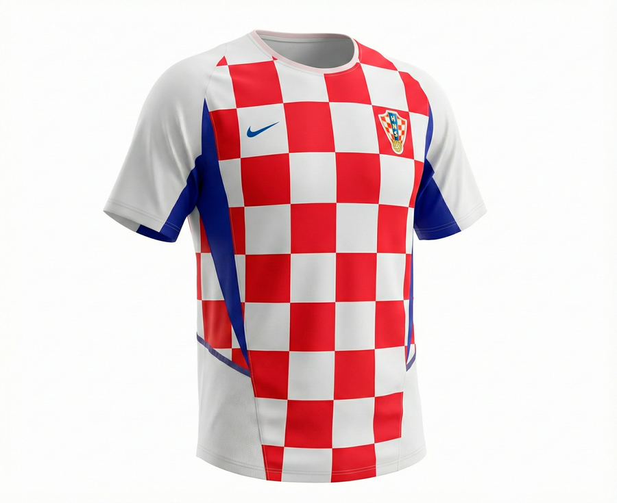 Croatia 2001-2002 Home (Feels Like New) - Size L