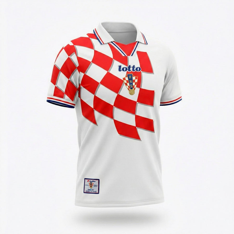 Croatia 1998 Home (Feels Like New) - Size XS