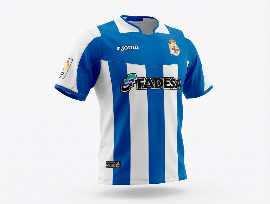 Deportivo 2003-2004 Home (Feels Like New) - Size L