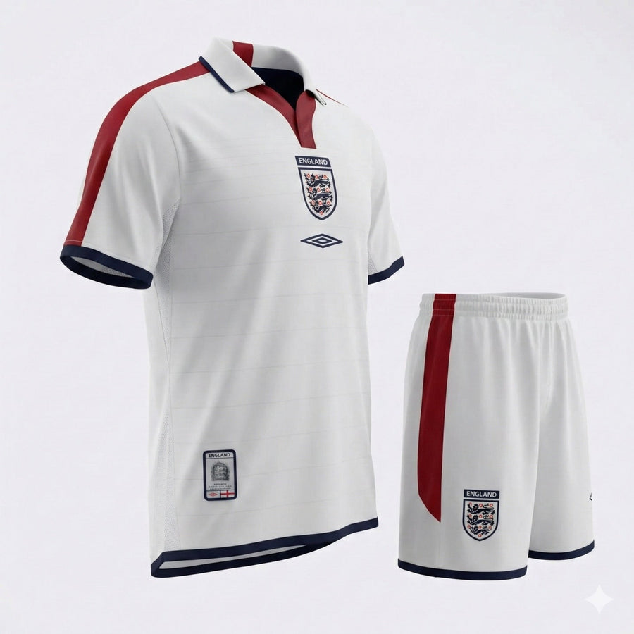 England Home 2004 Kids Kit (Feels Like New) - Size 16