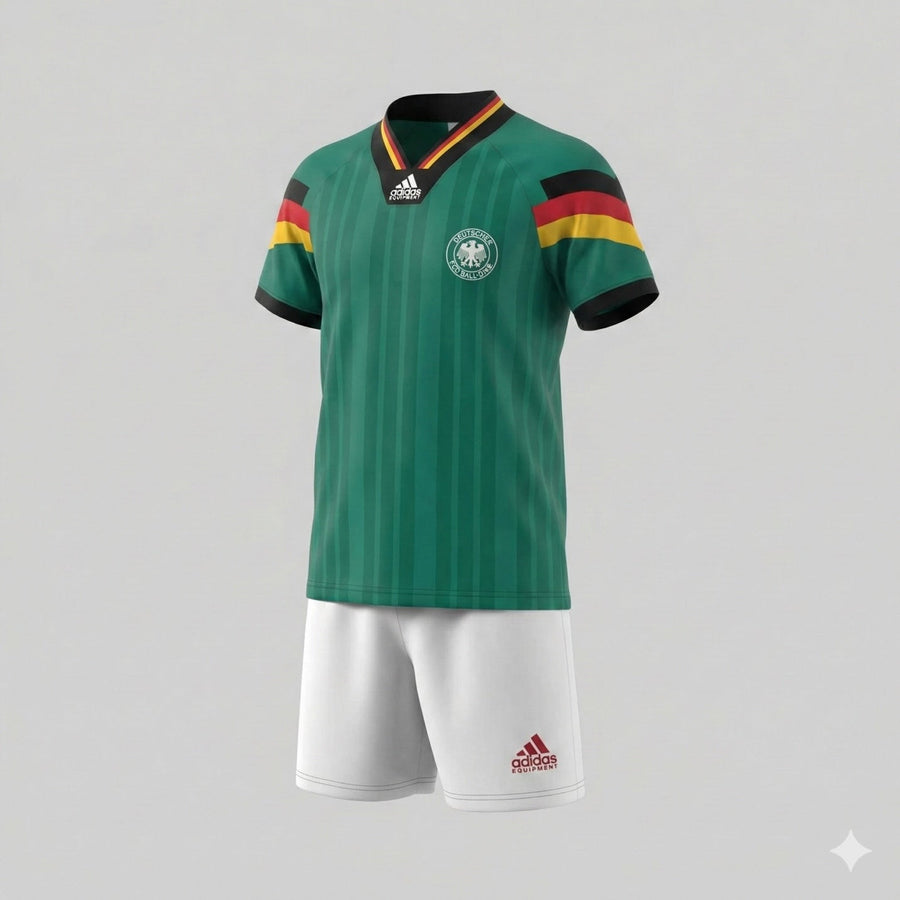 Germany Away 1992 Kids Kit (Feels Like New) - Size 26