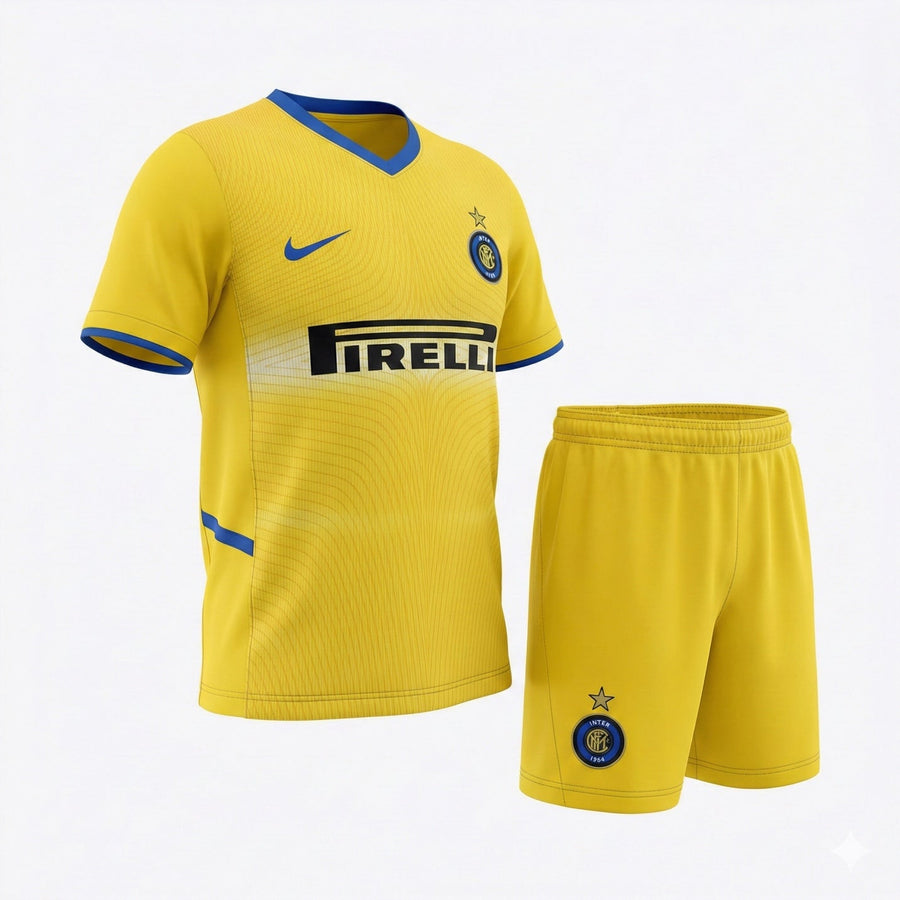 Inter Milan Away 2002/2003 Kids Kit (Feels Like New) - Size 22