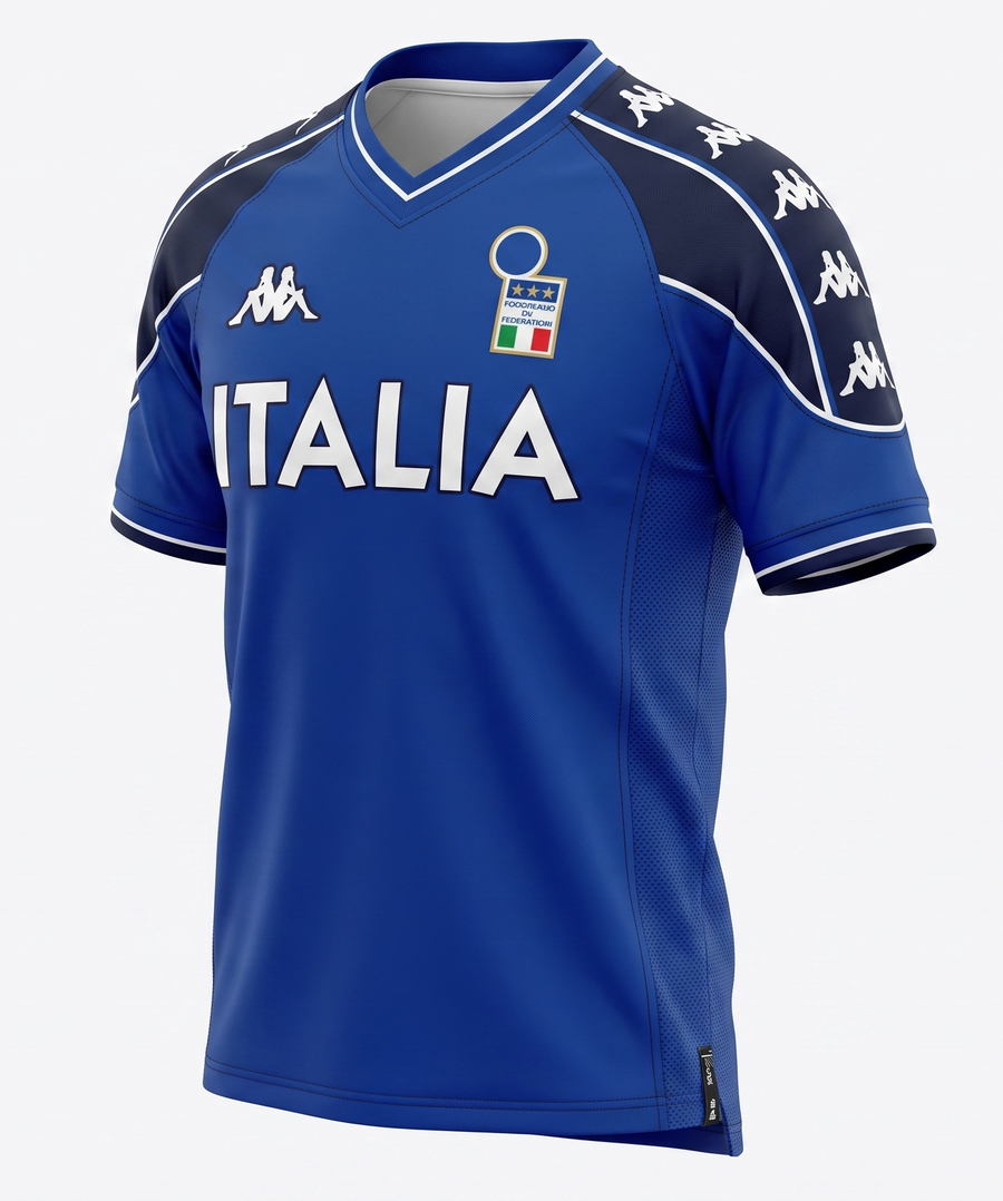 Italy Blue Tracksuit 2002 - Size XXL